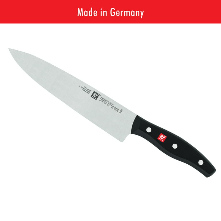 ZWILLING JA Henckels Twin Signature, juego de cuchillos de chef, cuchillo  utilitario, cuchillo de pelar, cuchillo de chef de 8 pulgadas, juego de