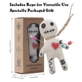 thumbnail image 3 of Voodoo Doll Set Umakeadeal Dammit Creepy Ghost Halloween, 3 of 7