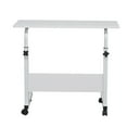 thumbnail image 4 of UBesGoo Laptop Table Adjustable Height Standing Computer Desk Portable Stand Up Work Station Cart Tray Side Table for Sofa and Bed,White, 4 of 6