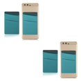 thumbnail image 2 of Maytalsory Universal Lycra Cloth Phone Card Holder Durability Easy Installation Changes Wallet No Shedding Green 2Set, 2 of 6
