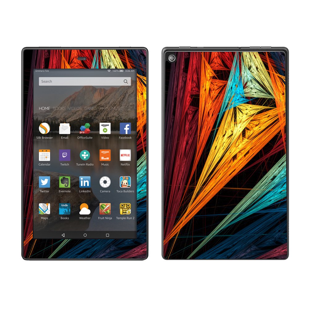Skins Decals For Amazon Fire Hd 8 Tablet / Sharp Colors