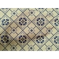 thumbnail image 4 of oneOone Cotton Poplin Pale Yellow Fabric Floral & Tiles Moroccan Craft Projects Decor Fabric Printed By The Meter 56 Inch Wide, 4 of 4