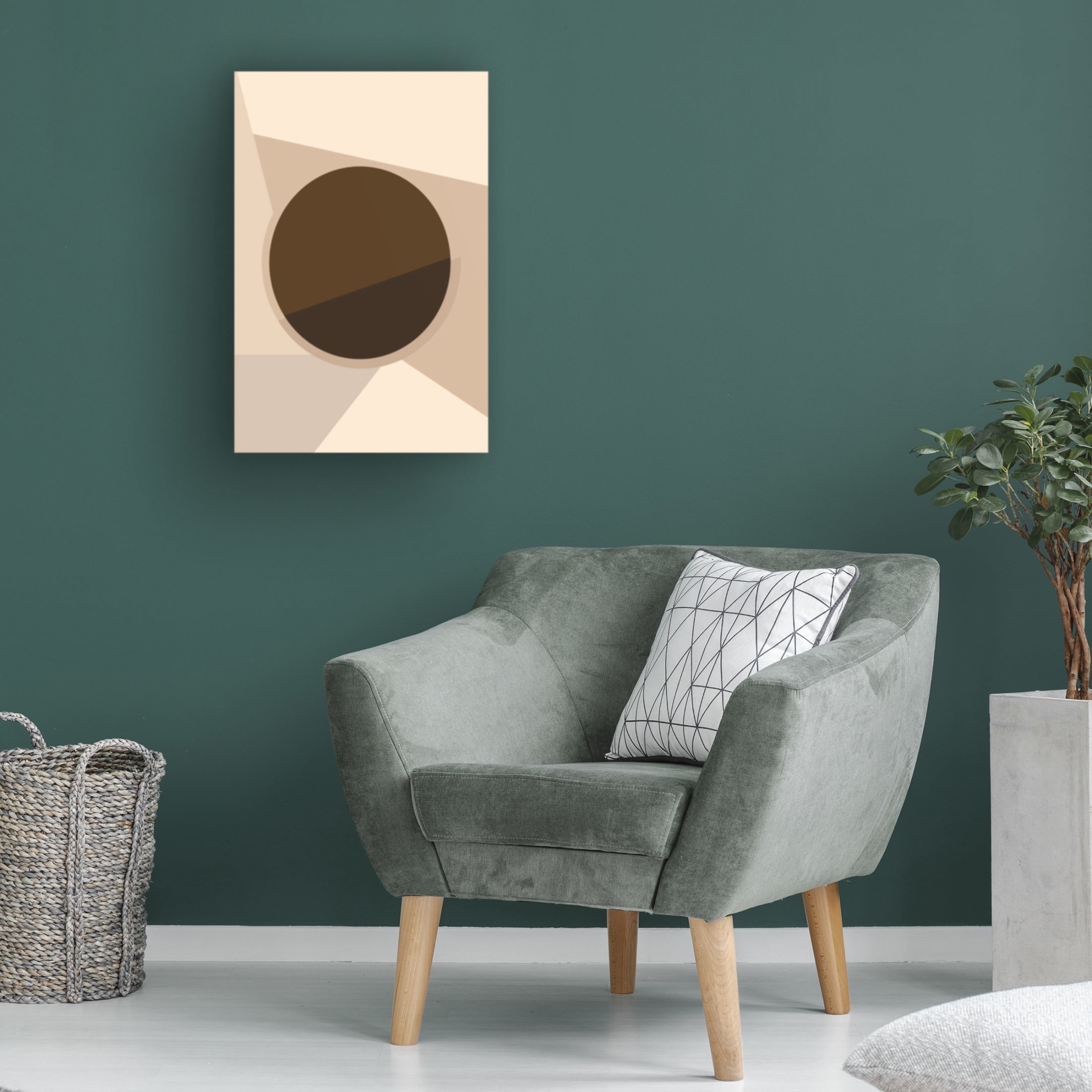 Trademark Fine Art Frankie KerrDineen Sundaymorningcoffee Thenativestate Canvas Wall Art