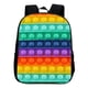 thumbnail image 3 of Bolsa de escuela para niños con impresión de burbujas de empuje de dibujos animados, regalo inteligente de cognición de color Tmvgtek libre de BPA, 3 of 8