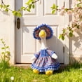 thumbnail image 4 of Sruoe Porch Goose Outfits, Porch Goose Clothes, 23 Inch Cement Goose Clothes Dress, Duck Clothes for Spring Easter Holiday Outdoor Garden Yard Lawn Patio Statue Decor, 4 of 9