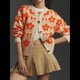 thumbnail image 4 of Cárdigan Floral para Mujer, Cárdigan con Botones y Estampado Floral, Suéter de Punto para Otoño. Albaricoque S, 4 of 9