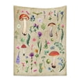 thumbnail image 2 of HVEST Mushroom Tapestry Vintage Mushroom Plant Wall Hanging Colorful Fungus Vertical Tapestries Wall Decor for Living Room Bedroom Kitchen College Dormitory Poster Home Decoration 60x80 Inches, 2 of 5