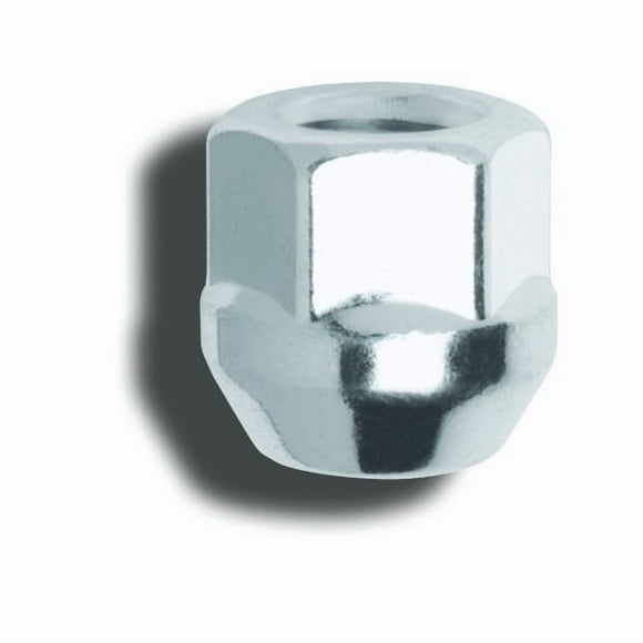 Gorilla Lug Nut 40048 Acorn Bulge Open End; 14 Millimeter X 1.5 Thread Size; Conical Seat; For Use With Steel And Aluminum Wheels; 0.825 Inch Overall Length; 3/4 Inch Hex Size; Chrome Plated; Steel
