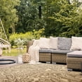thumbnail image 4 of Safavieh Courtyard Connie Floral Indoor/Outdoor Area Rug, Natural/Brown, 8' x 11', 4 of 8