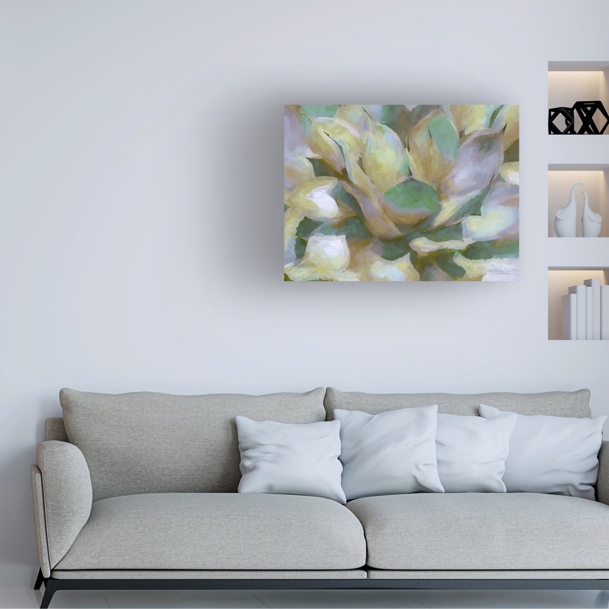 Cora Niele 'Agave Forms II' Canvas Art