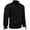 Black, variant on VJATTWR Adult Men's Long Sleeve Crewneck T-Shirt- Front and Back Print Sizes L
