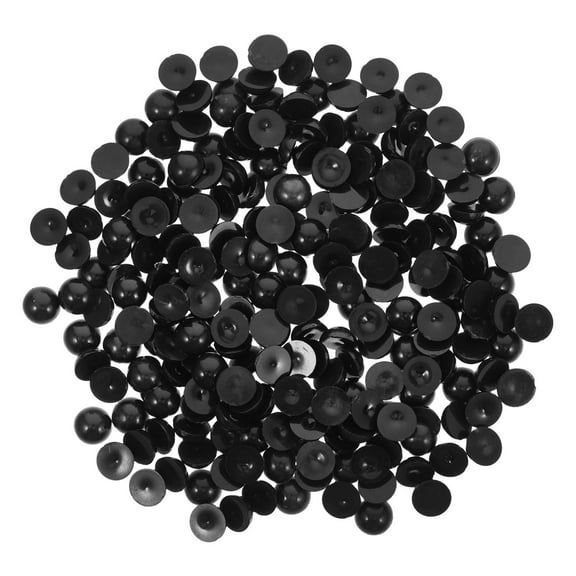 ROSENICE 200Pcs Safety Eyes for Crochet and Stuffed Animals Black Round Plastic Realistic Design for Artists