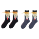 thumbnail image 1 of Calcetines Con Pelo Falso 3D para Hombres Y Mujeres () Amarillo, 1 of 6