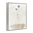 thumbnail image 4 of Stupell Industries Simple Watercolor Vase Botanical & Floral Painting Gray Framed Art Print Wall Art, 16 x 20, 4 of 10