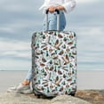 thumbnail image 7 of Fuzoiu Mallard Ducks Wild Birds1 Print Suitcase Cover,Washable Luggage Covers for Suitcase,Elastic Luggage Protector Cover,Scratch Resistant Travel Suitcase Covers-Large, 7 of 7
