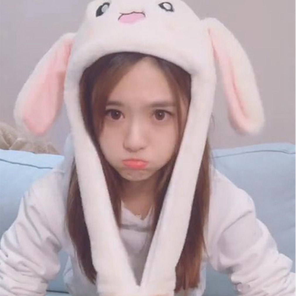 Toy Hat Pinch Long Ears Moving Hat 