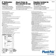 thumbnail image 2 of Pieza trasera de plástico Plumb Pak PP66-4W para lavavajillas, rama de 3/4 pulgadas, 2 of 2