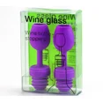 thumbnail image 3 of 2-Pack Purple Wine Dinner Tasting Party Glass Bottle Stopper Champagne Beer, 3 of 5