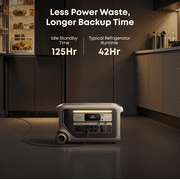 Anker SOLIX F3000 Portable Power Station, 3,072Wh Solar Generators for Home Use, Power Outages, Camping, RVs, Emergencies