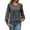 Gray, variant on Vedolay Womens Clothes Winter Stripe Hoodies Loose Fit Thin Pullover Tunic Tops Gray,XL