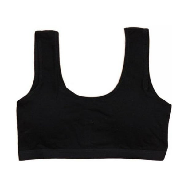 Kids Casual Girls Training Bras Teenage Cotton Breathable Sports