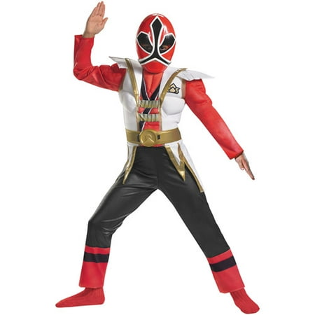 Halloween Power Rangers Mega Red Samurai Classic M - Walmart.com
