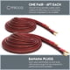 thumbnail image 2 of Cable de altavoz Micca, calibre 14, cobre puro, 2 m, 6 pies, 2 unidades, 2 of 4