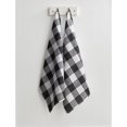thumbnail image 3 of Solino Home Linen Kitchen Towels Set of 2 - Black and White 16.5 x 26.5 Inch - 100% Pure Linen Buffalo Check Kitchen/Tea Towels - Machine Washable and Handcrafted from European Flax, 3 of 6