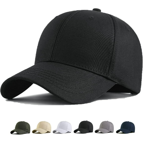 Oversize Baseball Cap XXL big head hats for men large head hats Dad Hat Adjustable 23.6"-26.8"