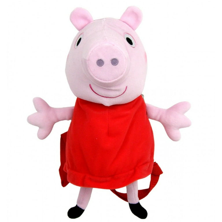 Peppa pig plush backpack hotsell