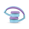 thumbnail image 3 of LilGadgets Connect+ Kids Wired Headphones with Microphone, Volume Limiting for Safe Listening, Adjustable Headband, Cushioned Earpads to ensure Comfort, For Kids, Toddlers, Boys & Girls, Blue/Purple, 3 of 4