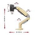 thumbnail image 3 of Soporte de Brazo Ajustable para Monitor de 10"-17" NB F80 | Ergonómico y Giratorio | Multicolor, 3 of 7