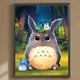 thumbnail image 1 of Cuadros Decorativos 5D bricolaje taladro redondo completo diamante pintura Totoro Kit decoración del hogar arte artesanía Wdftyju de costura negro 4 estilos, 1 of 7