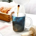 thumbnail image 3 of Disketp Red And Blue Fire Dragon B Large Coffee Mug with Handle Tea Cup Novelty Coffee Cup for Men Women Office Work, 3 of 6