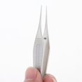 thumbnail image 4 of EHJRE Long Fat Tweezers Pointed Stainless Steel Multi-Purpose Compact Precision 120mm Repair Tool Remover for Splinter Beading Hotel Men Women - Diameter 0.8 mm, Pointed, 4 of 7