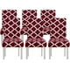 thumbnail image 3 of Nvzi Fundas para sillas de comedor, fundas para sillas de comedor, fundas para sillas de salón,fundas protectoras lavables, fundas elásticas para sillas de fiesta (paquete de 4), 3 of 3