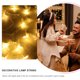 thumbnail image 4 of EeaseMX 1 guirnalda de luces LED de fibra óptica con forma de estrella para decoración de habitaciones (blanca), 4 of 7