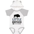 thumbnail image 3 of Inktastic Little Brother Native Buffalo Boys Baby Bodysuit, 3 of 5