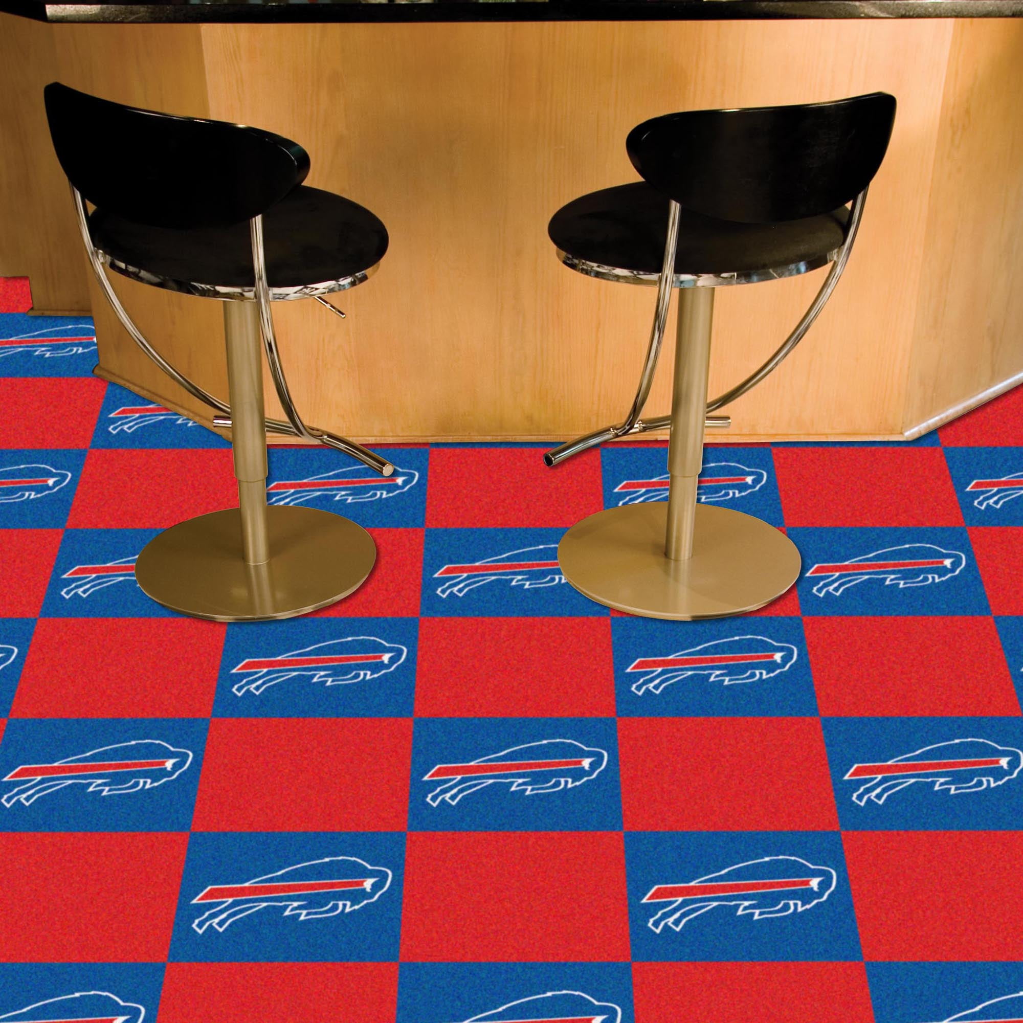 NFL - Detroit Lions 18x18 Carpet Tiles 