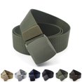 thumbnail image 3 of CENL Men's Wearable Nylon Training Waist Belt Waistband Outside With Plastic Buckle, 3 of 9
