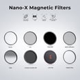 thumbnail image 3 of Kit de filtros de lentes K&F CONCEPT de 52 mm magnéticos MCUV CPL ND1000, 3 of 8