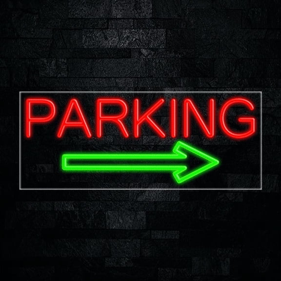 Parking LED Neon Sign 30"L x 12"H #31455