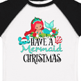 thumbnail image 4 of Inktastic Have a Mermaid Christmas with Crab and Seashell Boys or Girls Toddler T-Shirt, 4 of 5