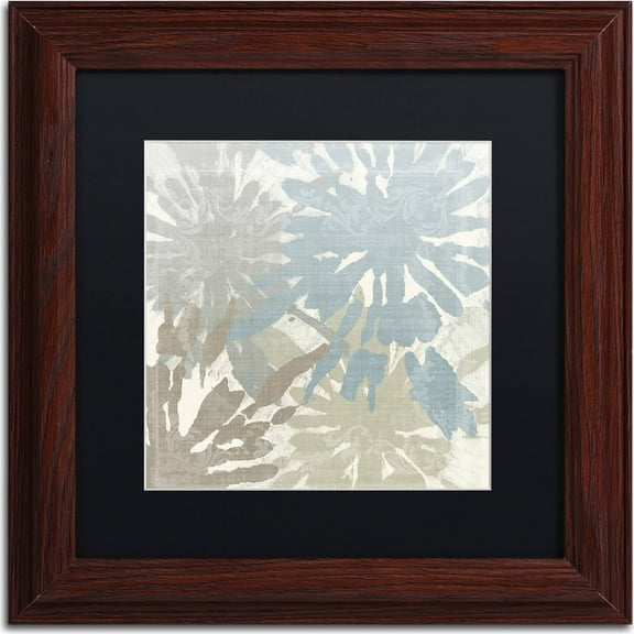 Trademark Fine Art "Beach Curry II" Canvas Art by Color Bakery, Black Matte, Wood Frame