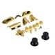 thumbnail image 2 of Sidaley Juego de botones completamente chapados, gatillos de parachoques, reemplazo de destornillador Dpad LB RB LT RT para controlador One Videojuegos y accesorios Oro, 2 of 6