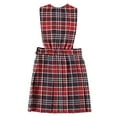 thumbnail image 2 of Cookie's Big Girls’ "Crystal" Jumper (Sizes 7 - 20) Color: red/navy/white *plaid #570* Size: 20, 2 of 2