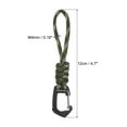 thumbnail image 2 of Uxcell Badge Lanyard 4.7 Inch, Necklace Keychain Cord Metal Clasp Hook Ring Strap for Keys, Camo Olive, 2 of 5