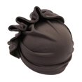 thumbnail image 5 of Women's Solid Color Ruffle Flower Turban Headwrap Hijab Hat Skull Cap Pilling Resistant Headscarf for Girls, 5 of 5