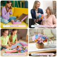 thumbnail image 4 of Kit de flores con limpiapipas Funtopia, 540 piezas, 15 diseños, 30 cm, 4 of 7