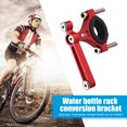 thumbnail image 3 of Wosthever Adaptador de soporte para botella de agua de bicicleta de montaña, montaje de conversión, marco de tija de sillín de 90 grados, Ciclismo Rojo, 3 of 6